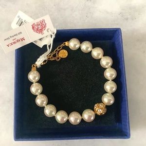 Majorica pearl bracelet, NWT